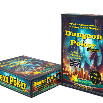 Dungeon Poker First Edition lautapeli